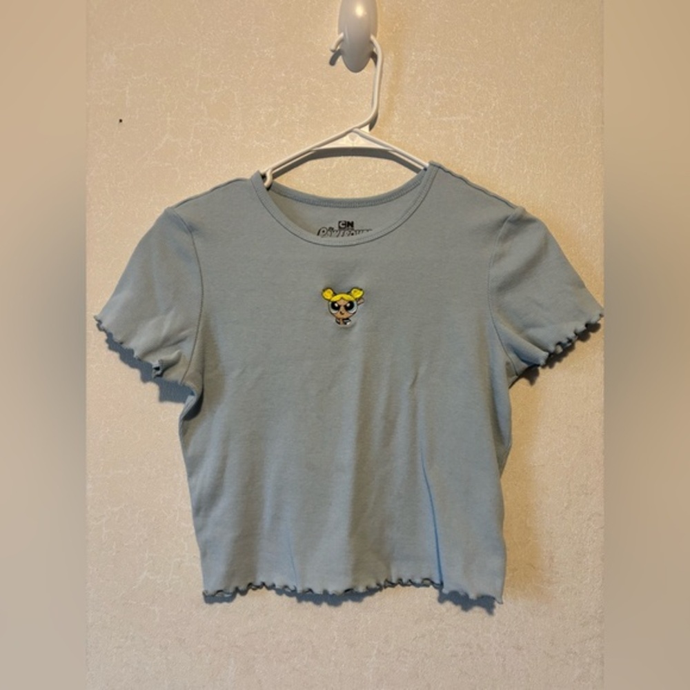 PowerPuff Girls graphic crop tee